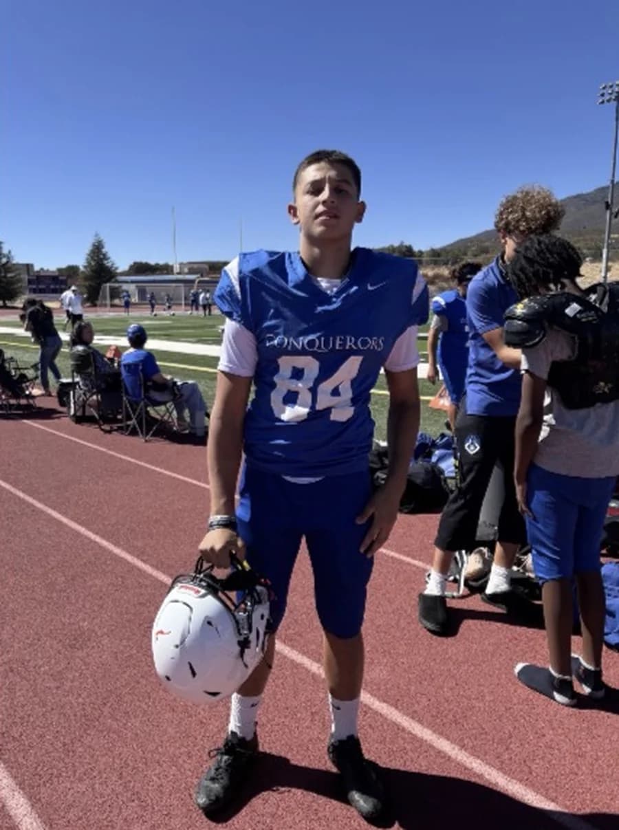 Issac Villanueva, Dominate Through Christ student athlete